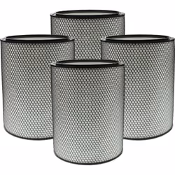 vhbw - the clever way Filtre HEPA de haute qualité et fait sur mesure pour purificateur d'air - Élimine les gaz nocifs et 99, ...