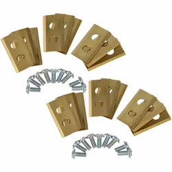 vhbw - the clever way Lames de couteaux de rechange ultra tranchantes pour tondeuse à gazon ou tondeuse-robot - Compatibles a ...