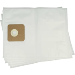 Vhbw - 5x Sacs compatible avec Sprintus Maximus pro, t 11, T12, Maximus T11, Lorito aspirateur - microfibre non tissée, 39cm x 30cm blanc