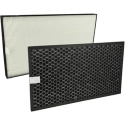 Vhbw - 2x Filtre remplacement pour Sharp 4974019805641, FZD40DFE pour purificateur d'air - filtre à charbon actif, filtre hepa
