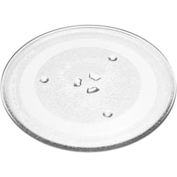 Vhbw - Plateau tournant compatible avec lg MS23NECBW micro-ondes - Plaque tournante verre, 28,8 cm, support en y