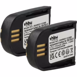 vhbw - the clever way - Batterie de rechange de haute qualité avec une grande autonomie et compatible avec votre casque audi  ...