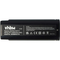 Vhbw - Batterie remplacement pour Paslode BCPAS-404717H pour outil électrique, cloueur pneumatique (2000 mAh, NiMH, 6 v)