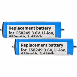 vhbw - the clever way - Batterie de rechange de haute qualité avec une grande autonomie et compatible avec votre rasoir ou to ...