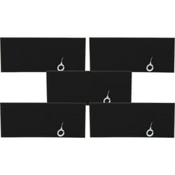 Vhbw - 5x filtre remplacement pour 4242001238839, 17000301 filtre pour aspirateur - Filtre en mousse