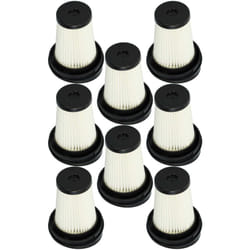 Vhbw - 8x filtre plissé plat compatible avec Domo DO215SV, DO217SV aspirateur sans fil à batterie - Élément filtrant