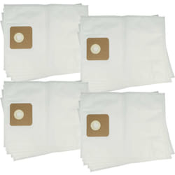 vhbw 20x Sacs compatible avec Sprintus Maximus pro, T 11, T12, Maximus T11, Lorito aspirateur - 39cm x 30cm blanc