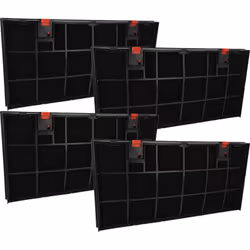 vhbw - the clever way Filtre à charbon actif compatible pour hotte aspirante Les hottes aspirantes filtrent et aspirent les o ...
