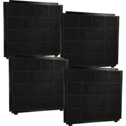 Vhbw - 4x Filtres à charbon actif compatible avec Airforce F212, F212 90 bk S4BK, F212 BL/A/60, F212 BL/A/90, fascia hotte aspirante