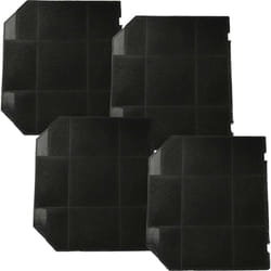 Vhbw - 4x Filtres à charbon actif compatible avec aeg X91384MD01, X91384MI01, X91384MI02, X91384MD02, X91384MI0 hotte aspirante - 26,5 x 23,7 x 1,6 cm