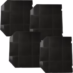 vhbw - the clever way Filtre à charbon actif compatible pour hotte aspirante Les hottes aspirantes filtrent et aspirent les o ...