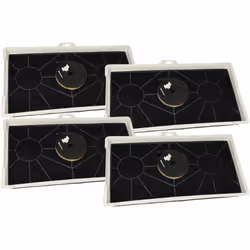vhbw - the clever way Filtre à charbon actif compatible pour hotte aspirante Les hottes aspirantes filtrent et aspirent les o ...