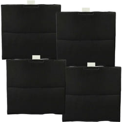 Vhbw - 4x Filtres à charbon actif remplacement pour Siemens LZ52250, LZ52251 pour hotte aspirante - 23,5 x 22 x 2 cm