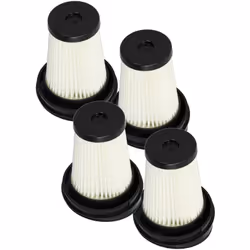 vhbw - the clever way Lot de 4x filtre plissé pour votre aspirateur sans fil à batterie - Finition sur mesure pour un changem ...