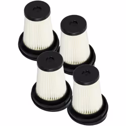 vhbw - the clever way Lot de 4x filtre plissé pour votre aspirateur sans fil à batterie - Finition sur mesure pour un changem ...
