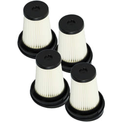vhbw 4x filtre plissé plat compatible avec Grundig VCH9631, VCH9632 aspirateur sans fil à batterie - Élément filtrant