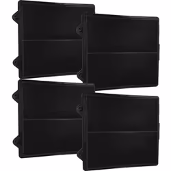 vhbw - the clever way Filtre à charbon actif compatible pour hotte aspirante Les hottes aspirantes filtrent et aspirent les o ...