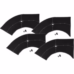 vhbw - the clever way Filtre à charbon actif compatible pour hotte aspirante Les hottes aspirantes filtrent et aspirent les o ...