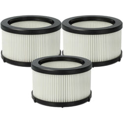 Vhbw - 3x filtre remplacement pour ZR009012 pour aspirateur - filtre moteur hepa noir / blanc