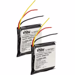 vhbw - the clever way - Batterie de rechange de haute qualité avec une grande autonomie et compatible avec votre casque audi  ...