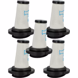 vhbw - the clever way Set de 5x filtre pour votre aspirateur, robot aspirateur, nettoyeur vapeur - Conservez la capacité d'as ...