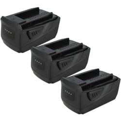Vhbw - 3x Batterie remplacement pour B22/3.3, B22/5.2, B22/8.0 pour outil électrique (5000 mAh, Li-ion, 21,6 v)