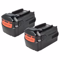 EXTENSILO 2x Batterie compatible avec Hilti TE6-ALi TE 7A TE7A WSC 7.25-A36 outil électrique (7000 mAh Li-ion 36 V)