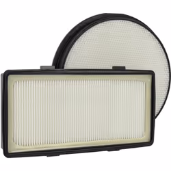 vhbw - the clever way Set de filtres de haute qualité pour votre aspirateur Ce set de filtres de rechange de 2 pièces de la m ...