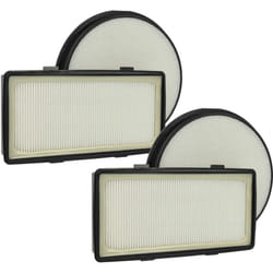Vhbw - Lot de 4 filtres compatible avec Tefal TW7681EA/410, TW7673HA/410, TW7647EA/410, TW7621EA/410 aspirateur - filtre d'échappement, préfiltre