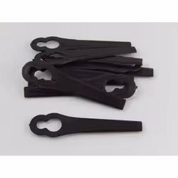 vhbw - the clever way Lames de couteaux de rechange ultra tranchantes pour taille gazon, taille bordure - Compatibles avec vo ...