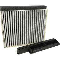 Vhbw - Filtre à charbon actif compatible avec Bosch DWB96BC6SF, DWB96BC6SF/01, DWB96DM50B/01, DWB96FM50 hotte aspirante + cadre de support
