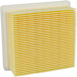 vhbw filtre plissé compatible avec Flex VC 2 L Hip 18-EC aspirateur à sec/humide - blanc / jaune 3000 cm²