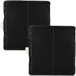 2x Filtres à charbon actif compatible avec Constructa CD646652, CD649651/02, CD646850, CD659251 hotte aspirante - 23,3 x 21,5 x 2,2 cm - Vhbw