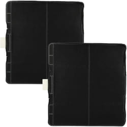 2x Filtres à charbon actif compatible avec Viva VVZ52V40, VVA92E452, VVA62E450, VVA66E652, VVA62E450/02 hotte aspirante - 23,3 x 21,5 x 2,2 cm - Vhbw