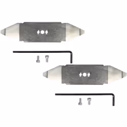 vhbw - the clever way Lames de couteaux de rechange ultra tranchantes pour tondeuse à gazon ou tondeuse-robot - Compatibles a ...