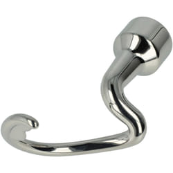 Crochet pétrisseur compatible avec KitchenAid KSM180, KSM75, KSM85PS robot culinaire - Pale en spirale, 14 x 6 cm, acier inoxydable argenté - Vhbw