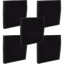 vhbw - the clever way Set de 5x filtre en mousse pour votre aspirateur, robot aspirateur, nettoyeur vapeur - Conservez la cap ...
