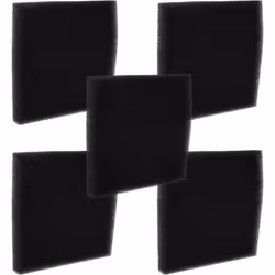 vhbw - the clever way Set de 5x filtre en mousse pour votre aspirateur, robot aspirateur, nettoyeur vapeur - Conservez la cap ...