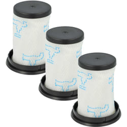 Vhbw - 3x Filtres séparateurs compatible avec Rowenta Air Force Flex RH9590 aspirateur - Filtre de rechange, lavable noir / blanc / bleu