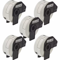 vhbw - the clever way Les étiquettes compatibles et à prix raisonnable avec support sont adaptés pour votre imprimante d'étiq ...