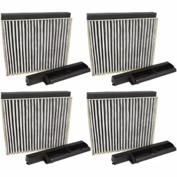 vhbw - the clever way Filtre à charbon actif compatible pour hotte aspirante Les hottes aspirantes filtrent et aspirent les o ...