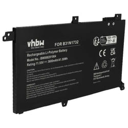 vhbw Batterie compatible avec Asus VivoBook X571LH X571LI X571GT ordinateur portable (3600mAh 1155V Li-ion)