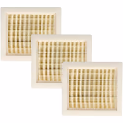 vhbw - the clever way Lot de filtre à plis plats pour votre aspirateur multi-usages ou industriel - Finition sur mesure pour  ...