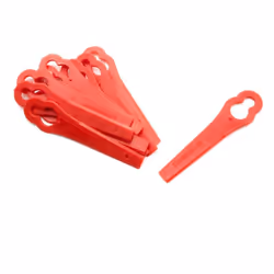 vhbw - the clever way Lames de couteaux de rechange ultra tranchantes pour taille gazon, taille bordure - Compatibles avec vo ...
