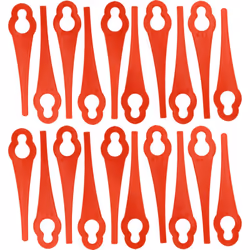 vhbw - the clever way Lames de couteaux de rechange ultra tranchantes pour taille gazon, taille bordure - Compatibles avec vo ...
