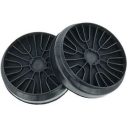 vhbw 2x Filtres à charbon actif compatible avec Junker&Ruh JZ5138X5 hotte aspirante - 19 cm