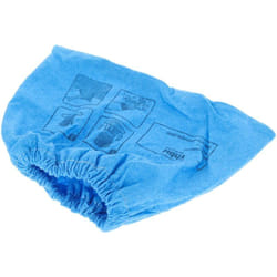 vhbw Filtre textile compatible avec Einhell TH-VC 1820/1 S, 1815 S, 1812 S, 1815 aspirateur sec et humide - Sac filtrant, lavable bleu