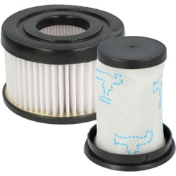 vhbw Lot de 2 filtres compatible avec Rowenta Air Force Flex RH9590 aspirateur - Cartouche Filtre, filtre séparateur