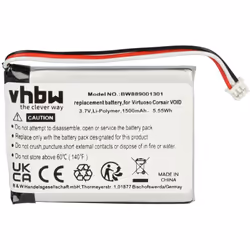 vhbw - the clever way - Batterie de rechange de haute qualité avec une grande autonomie et compatible avec votre casque audi ...