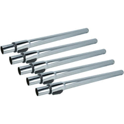 Vhbw - 5x Tube d'aspirateur compatible avec Dirt Devil DD5255-3, DD5255-1, dd 5255-1, DD5255 aspirateur - raccord 32 mm, 58 - 96cm, chromé